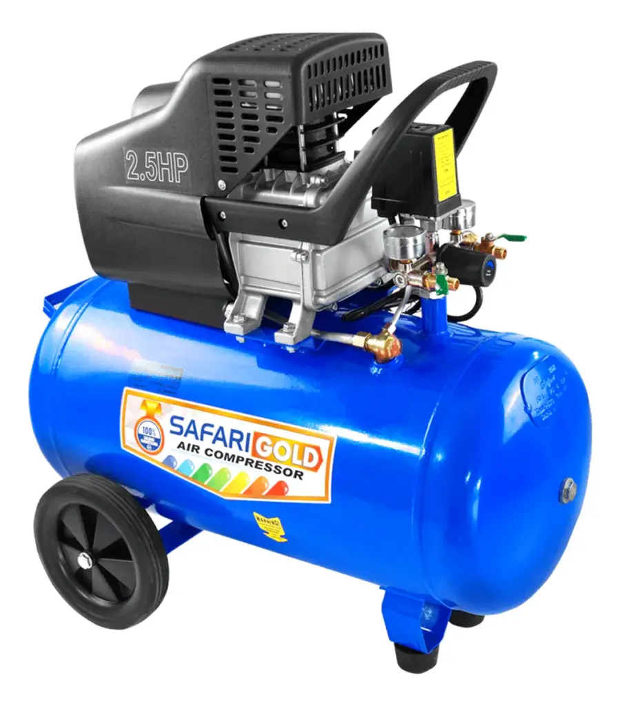 COMPRESORA 50L 2.5HP 220V 8BAR 6.3CFM  AZUL – BM-50L BL