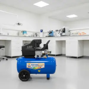 COMPRESORA 50L 2.5HP 220V 8BAR 6.3CFM  AZUL - BM-50L BL