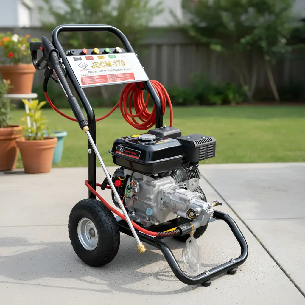 HIDROLAVADORA DE ALTA PRESION 2000PSI MAX. 2600PSI – JDCM-170