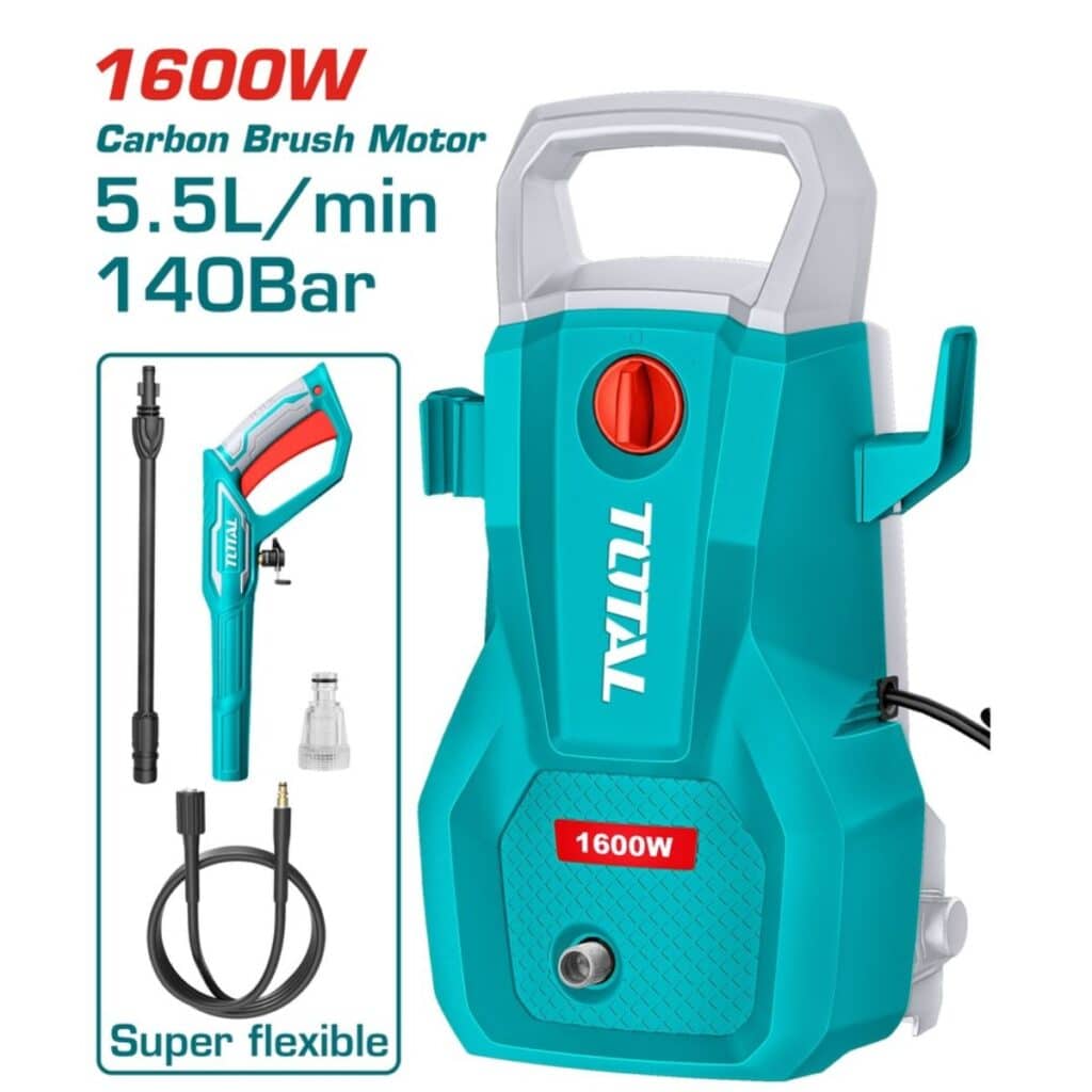 HIDROLAVADORA DE ALTA PRESION 1600W 2030PSI 5.5L/MIN TOTAL – TGT11336