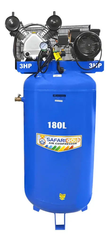 COMPRESORA180 LITROS 3.0HP 220V 11CFM –AZUL  VERTICAL – VD65-180L BL
