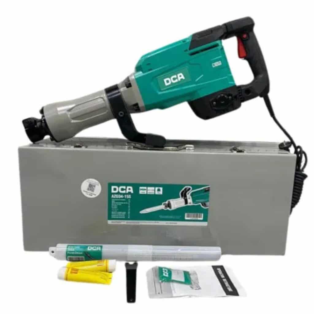 DEMOLEDOR 1700W 15 KG 40J 1450/MIN HEX 30MM MALETIN METAL – AZG04-15S