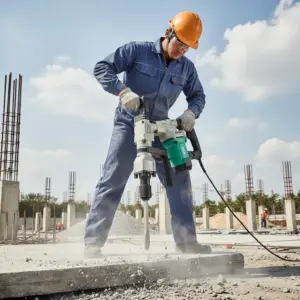 DEMOLEDOR 1050W 16.8J 2900/MIN HEX 17MM MALETIN - AZG06-6S