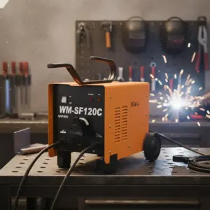 MAQUINA DE SOLDAR MMA 220V 80-200A CON RUEDAS - WM-SF120C