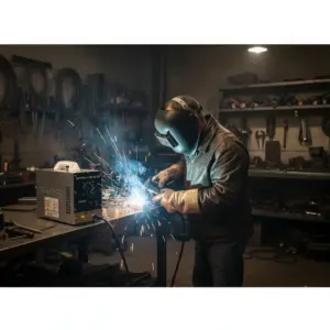 MAQUINA DE SOLDAR MMA 220V 90-400A CROMADO - WM-SF640B