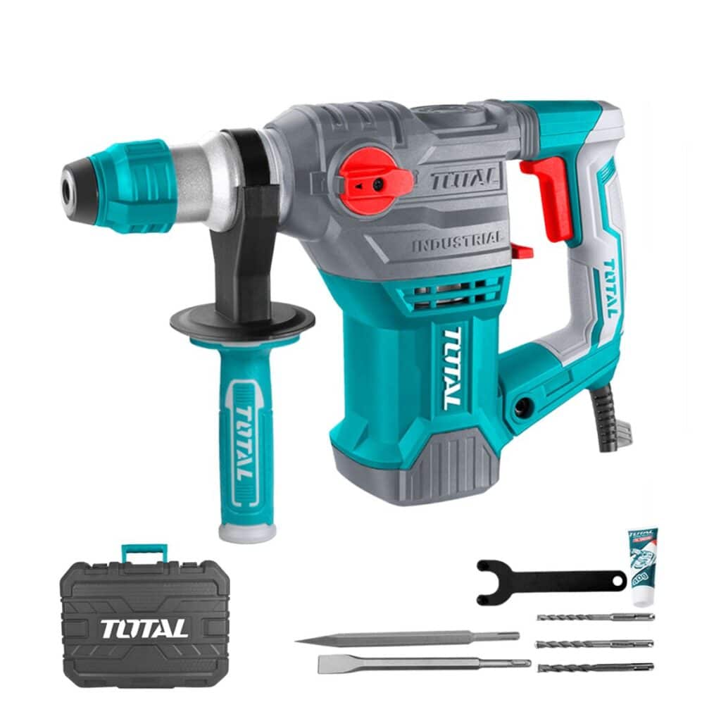 ROTOMARTILLO SDS+ 32MM 1500W 850RPM 4400BPM 5.5J INDUSTRIAL BLACK TOTAL – TH1153216