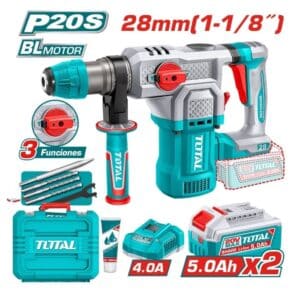 ROTOMARTILLO SDS+ 28MM 20V BL 4.5J 0-44000BPM 2X5.0AH 3FUN +ACC INDUSTRIAL TOTAL - TRHLI202862