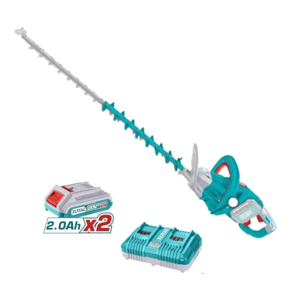 CORTASETOS INALÁMBRICO BRUSHLESS 40V 2X2.0AH BATERIA CARGADOR DUAL – THTLI400282