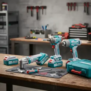 COMBO 4 EN 1 TALADRO + LLAVE DE IMPACTO + PISTOLA DE CALOR + MULTIHERRAMIENTA 2X4. - TOSLI240969