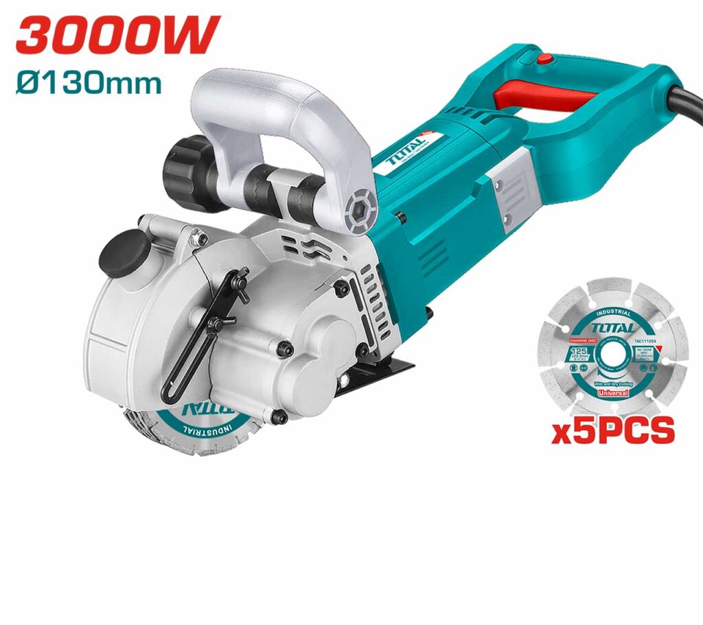 ACANALADORA O RANURADORA 220V 3000W 7000RPM 130MM M20 INDUSTRIAL  – TWLC1301