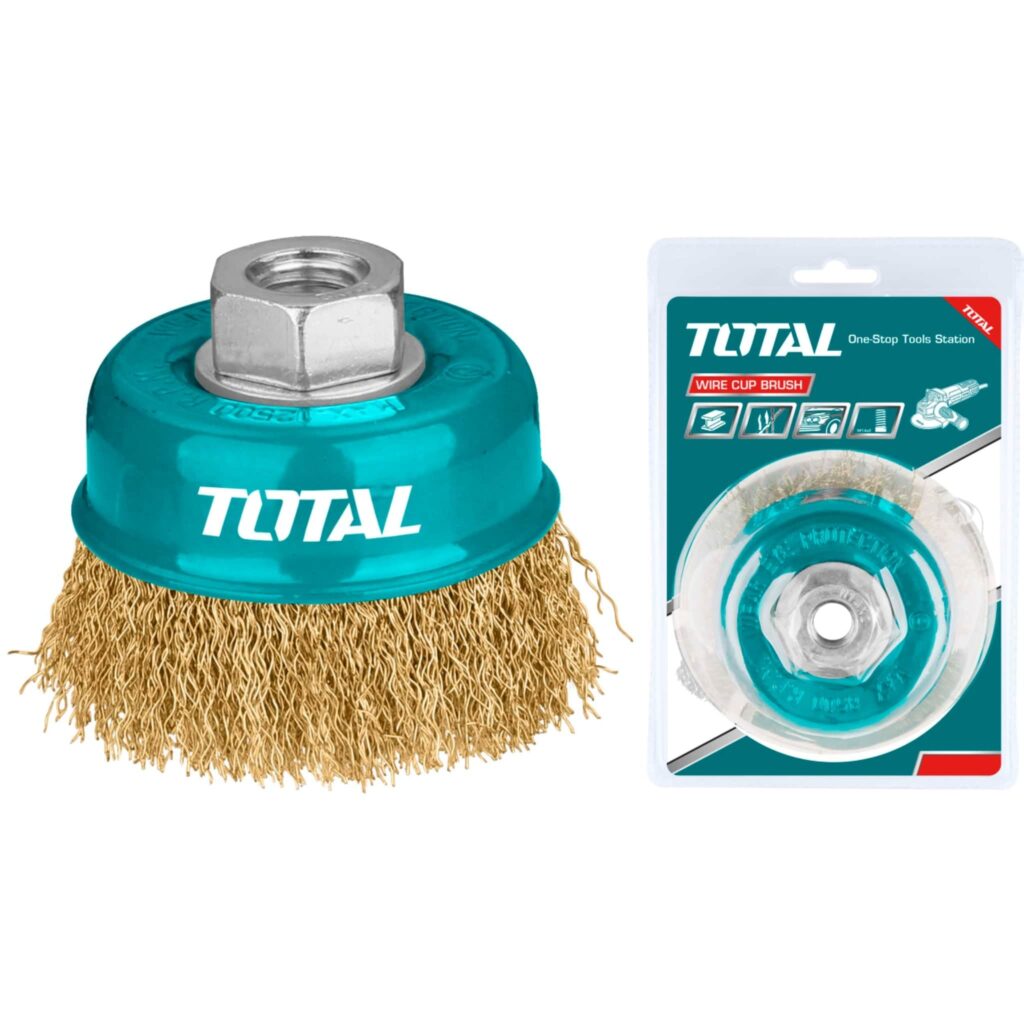 GRATA COPA DE ACERO RIZADO 4» (100MM) TOTAL  – TAC31041