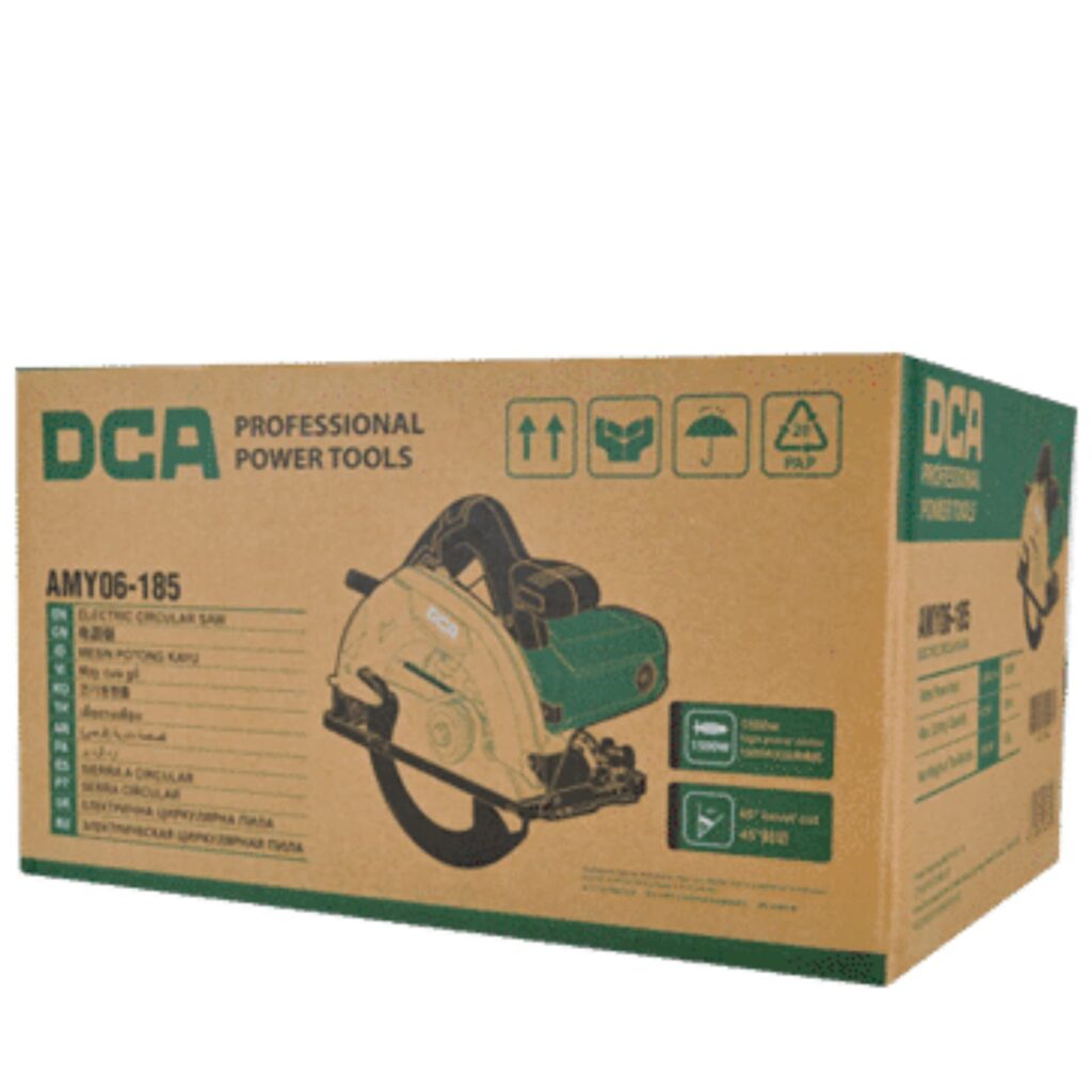 SIERRA CIRCULAR 1500W 6000RPM 185MM 7 1/4″ C:64MM 45ºC – AMY06-185