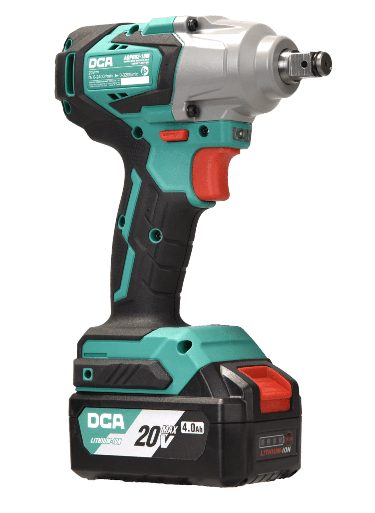 LLAVE DE IMPACTO 320NM 1/2″ BRUSHLESS 20V 4.0AHX2 MALETIN DCA- ADPB02-18MEM