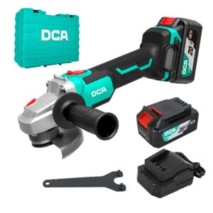 AMOLADORA 5"  20V BRUSHLESS  8500RPM 125MM M14 4.0AHX2 MALETIN - ADSM03-125EM