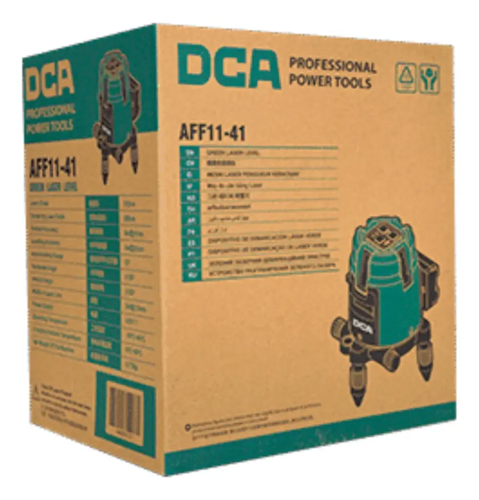 NIVEL LÁSER RECARGABLE 4V 4.4AH 512NM ACC:5M+1MM CLASS 3R MALETIN – AFF11-41