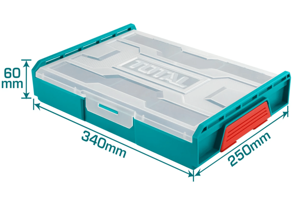 ORGANIZADOR PP 15 PULGADAS APILABLE 370X290X65MM – TPBX1151