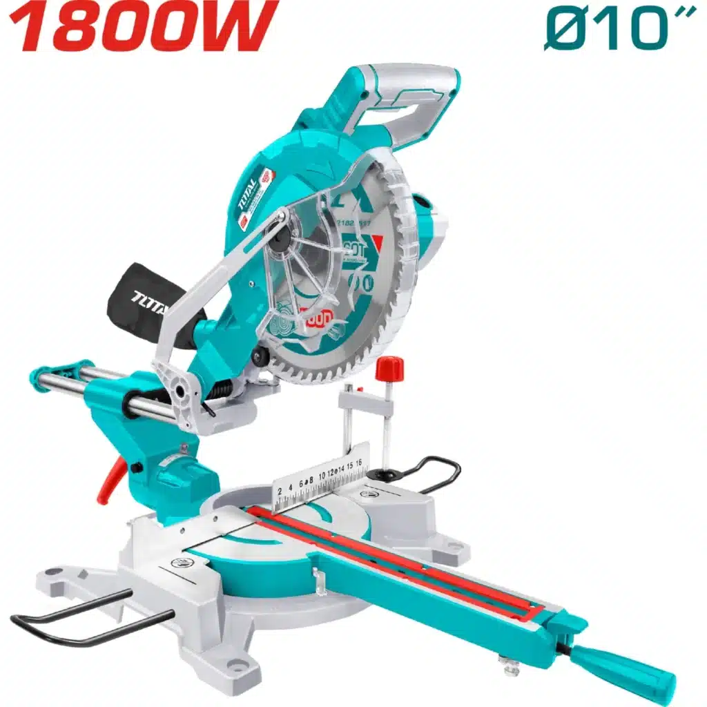 INGLETADORA TELESCOPICA 10″ 1800W 255X25.4MM 5300RPM INDUSTRIAL TS421825517