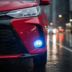 NEBLINERO OJO DE ANGEL AZUL/BLANCO PARA TOYOTA - A36N6008