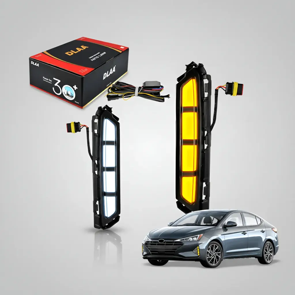 SET DE NEBLINEROS LED PARA HYUNDAI ELANTRA 6TA GEN FL 2018 AL 2020 – HY1622-LED