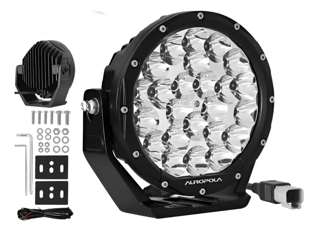 LUZ DE TRABAJO COMBINADO AUROPOLA – R5H-CW – 7PULG 144W OSRAM 6W