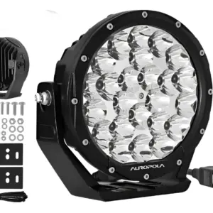 LUZ DE TRABAJO COMBINADO AUROPOLA - R5H-CW - 7PULG 144W OSRAM 6W