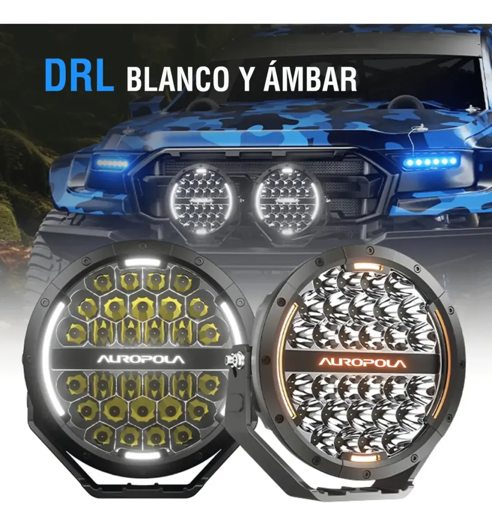 LUZ DE TRABAJO COMBINADO 7PULG 120W OSRAM 5W – PR7-C34D1-AW