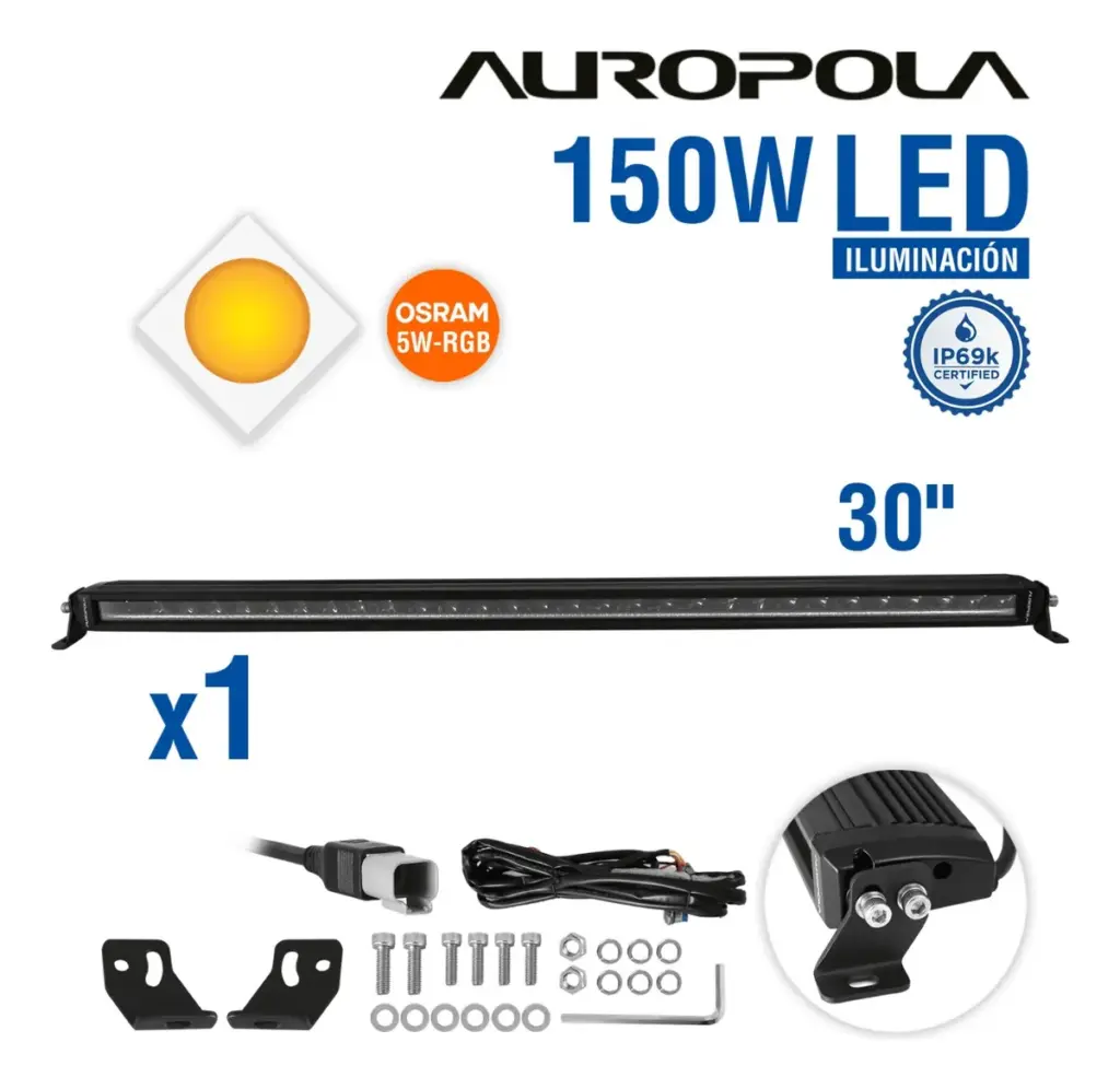 BARRA LED 30PULG 150W OSRAM 5W RGB – S5D1-30-R4R5Q