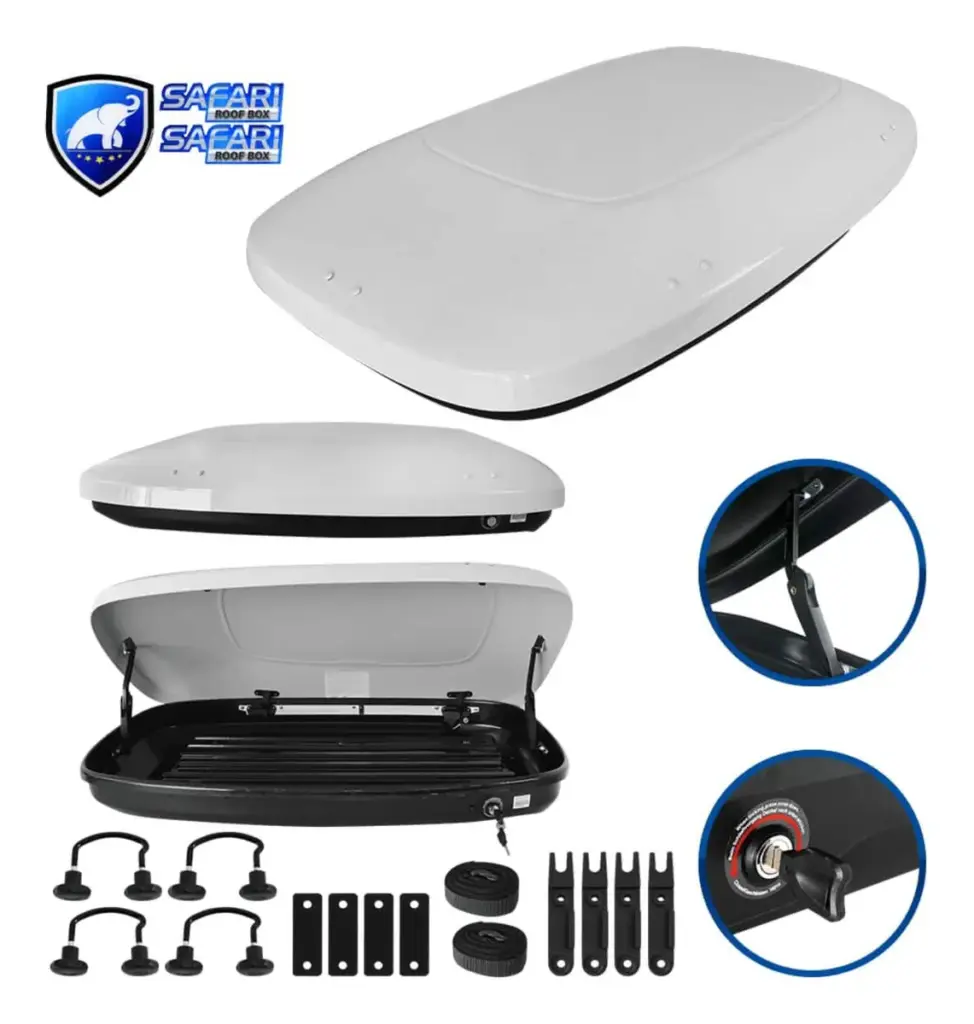 PORTA EQUIPAJE  ABS 360LITROS 120x19x80CM – RB5750M-360L WT