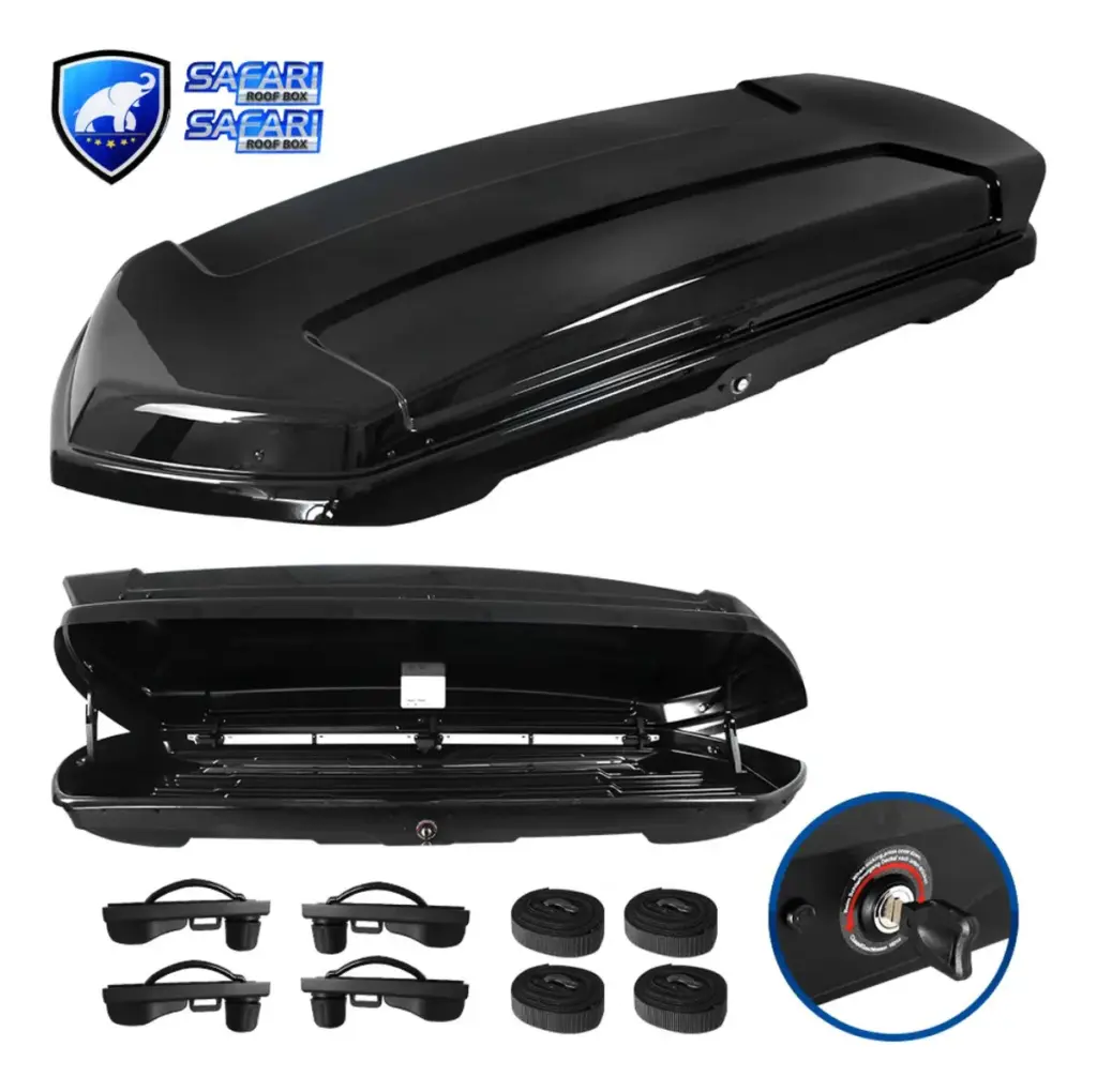 PORTA EQUIPAJE ABS 420LITROS 197x31x80 cm – RB5757-420L BK