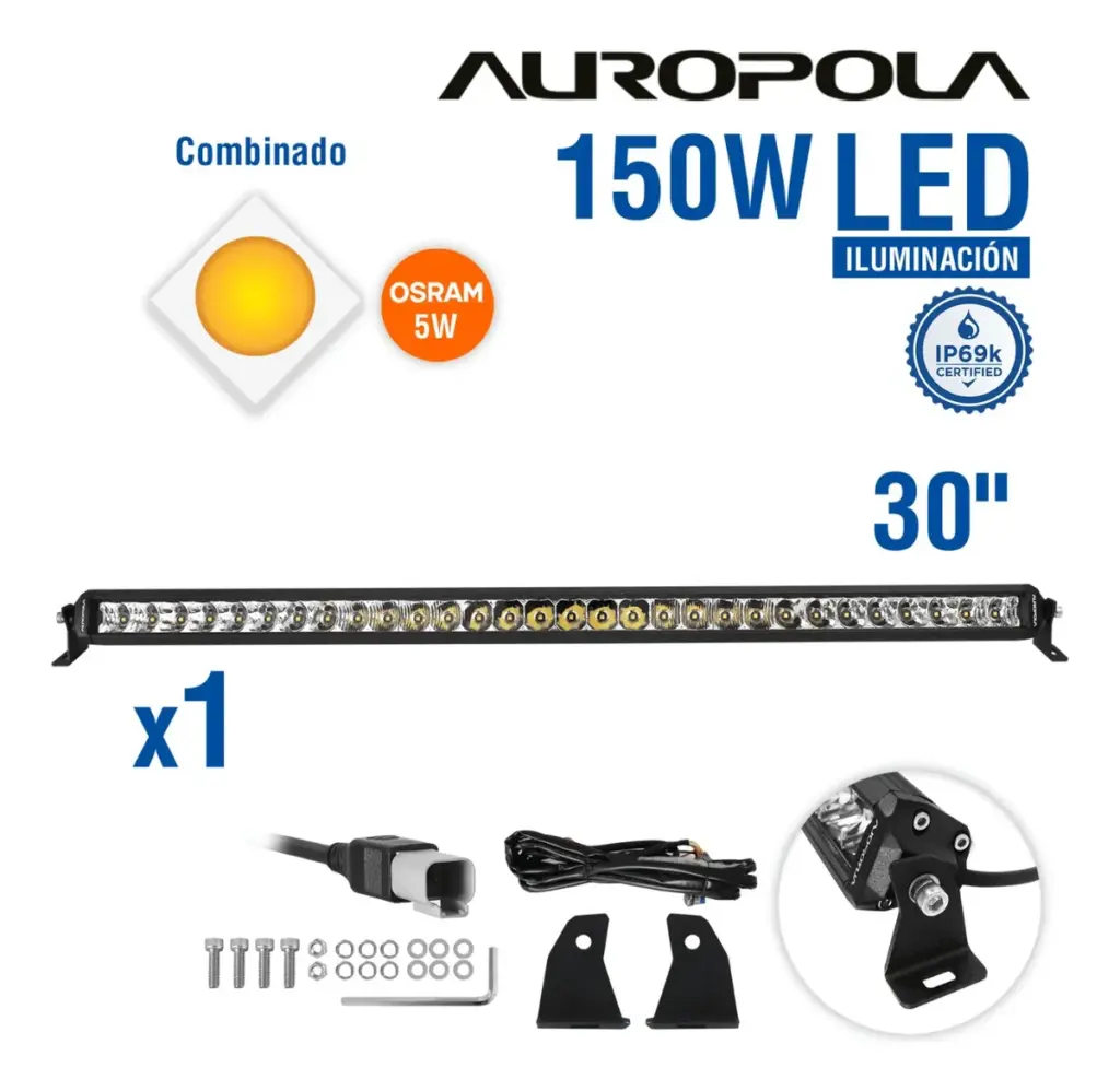 BARRA LED COMBINADO 30PULG 150W OSRAM 5W – S5D1-30-H