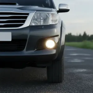 SET DE NEBLINEROS LED DRL PARA TOYOTA HILUX VIGO 7MA GEN FL 2012-2015