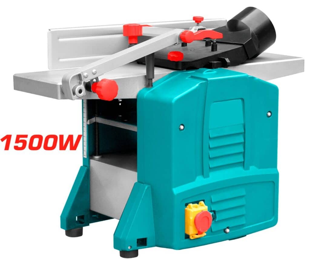 GARLOPA CEPILLADORA 1500W 9000RPM CUCHILLA 210X16.5MM ANCHO DE CRTE 204MM ELÉCTRICO INDUSTRIAL   – TJPR15001