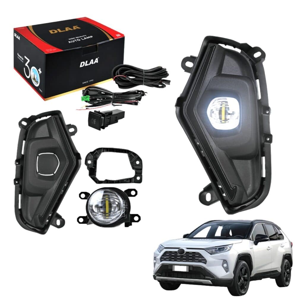 SET DE NEBLINEROS LED PARA TOYOTA RAV4 5TA GEN 2019 EN ADELANTE – TY9407-LED