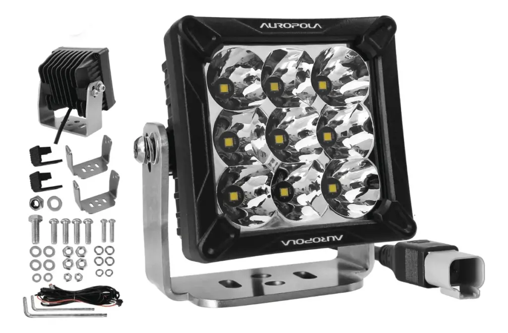 LUZ DE TRABAJO COMBINADO 5X5 PULG 120W OSRAM 10W – W4-C26T3