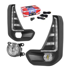 SET DE NEBLINEROS LED PARA TOYOTA HILUX REVO 8VA GENERACIÓN FL 2021 A MÁS