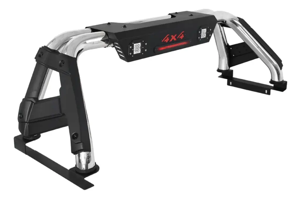 ANTIVUELCO ACERO C/LUZ LED + LUZ DE FRENO – X35010