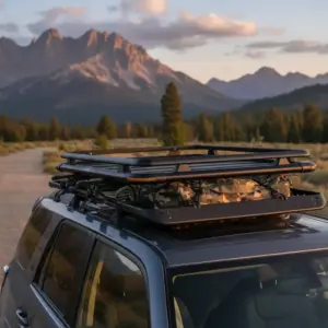 PARRILLA DE ALUMINIO UNIVERSAL C/LUZ 127X96CM NEGRO - A26568B-M2-2