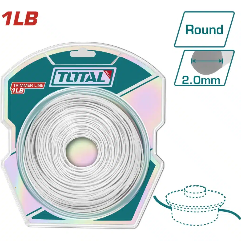 LINEA PARA GUADAÑA 2.0MM 1LIBRA TIPO REDONDO – TALS2001