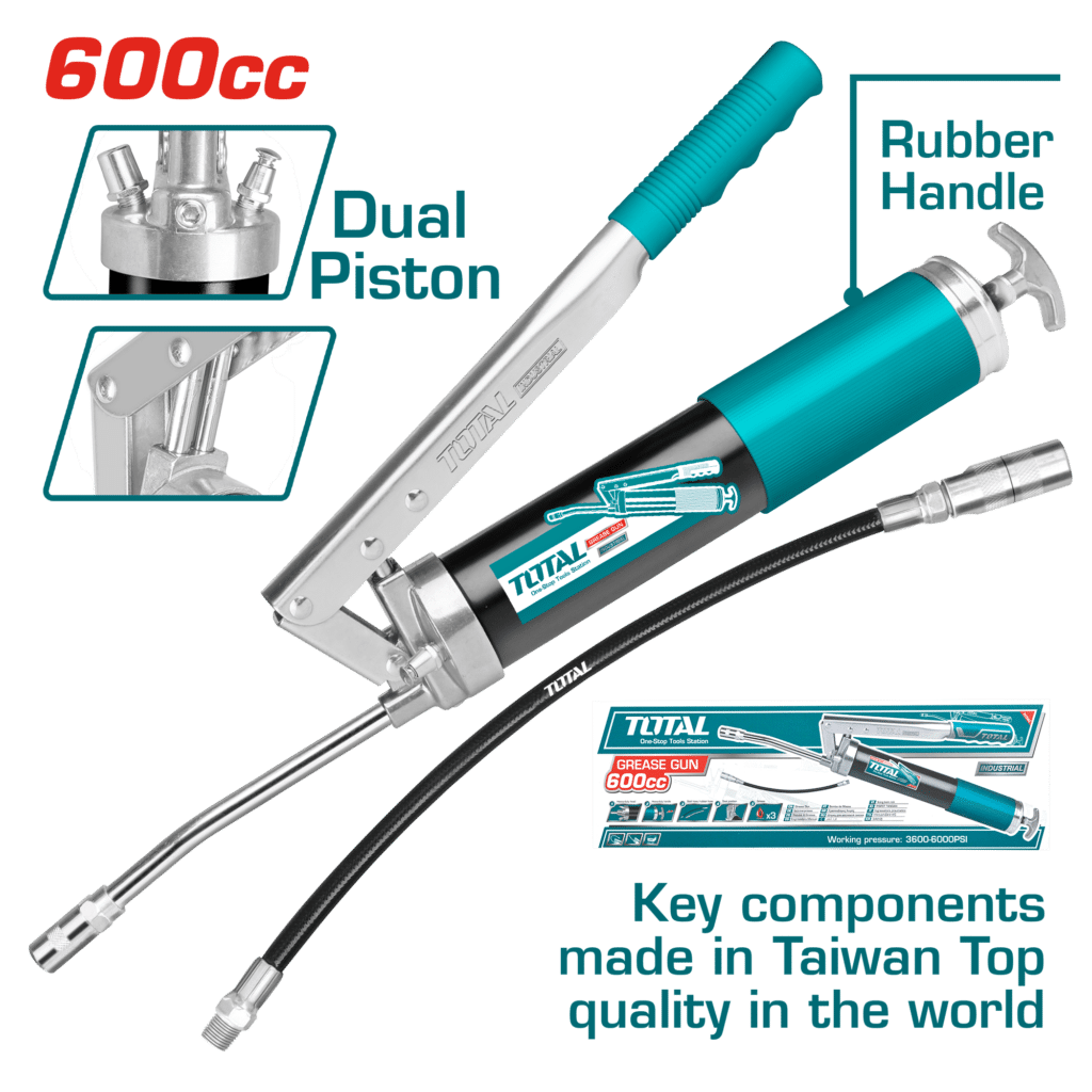 ENGRASADORA MANUAL HD 600CC DOBLE PISTON ALTO VOLUMEN 3600PSI – THT111062