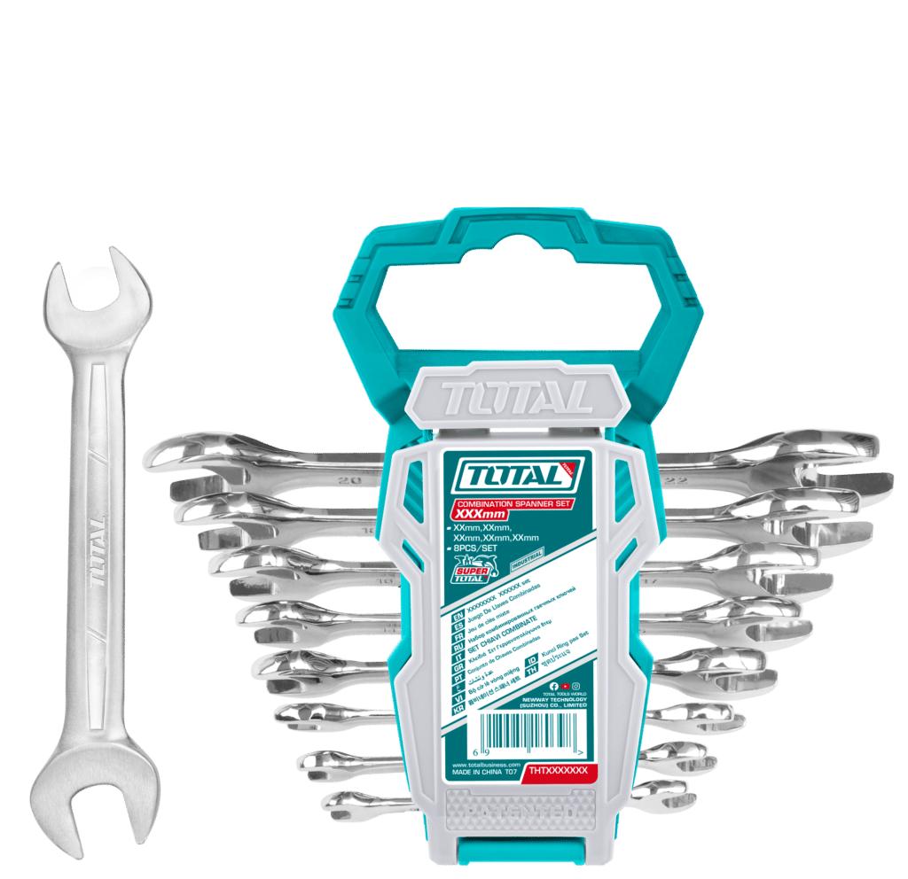 SET DE LLAVES ABIERTAS 6-22MM CRV 8PZS/SET INDUSTRIAL – THT102386