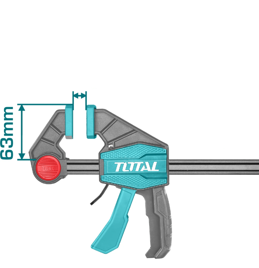 PRENSA SARGENTO 6″ TIPO F RÁPIDA 63X150MM  60KG REGLA 5X18MM – THT1340601