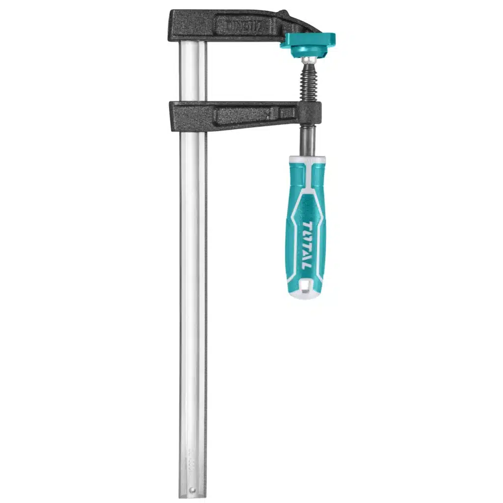 PRENSA F CON MANGO 120X800MM MAX:450KGS REGLA 8X30MM TORNILLO 15.3MM THT1321204