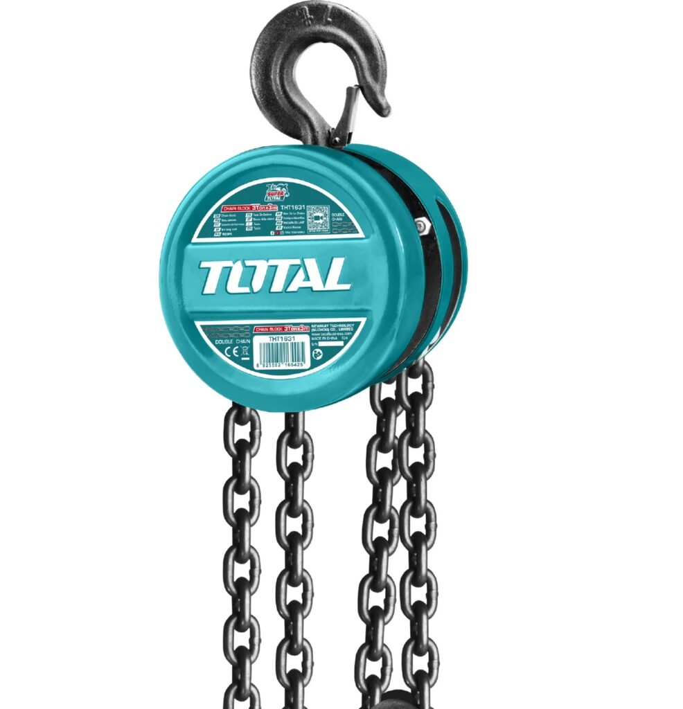 TECLE 3TON 3M CADENA DOBLE INDUSTRIAL – TCBK0201