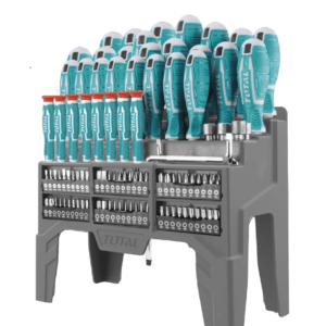 SET DE DESTORNILLADORES TOTAL THT2506100 CR-V 100PCS