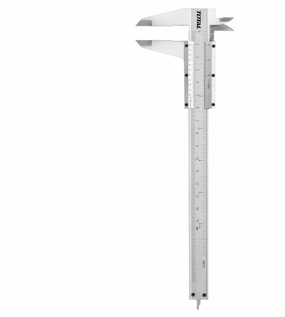 CALIBRADOR VERNIER 150MM (6») ACERO AL CARBON CON ESTUCHE