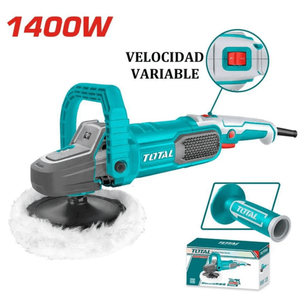 PULIDORA ANGULAR (7″) 180MM 1400W 600-3200RPM  – TP11418026