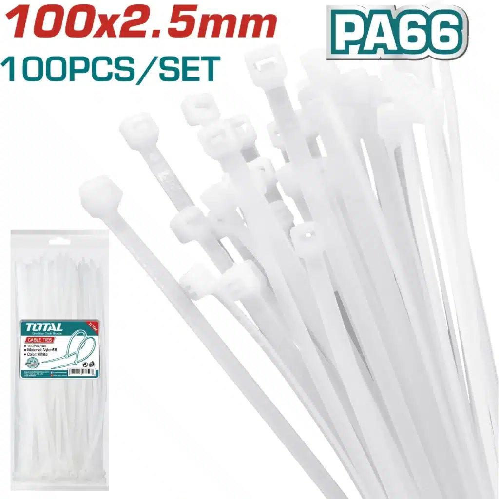 CINTILLO TOTAL DE NYLON THTCT5001 66 BLANCO 50CMX9MM