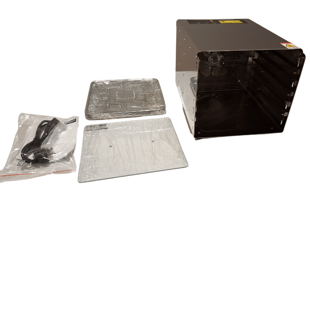 DESHIDRATADOR DE ALIMENTOS  DIMASHI 6 NIVELES ACERO INOXIDABLE – FGJ-06