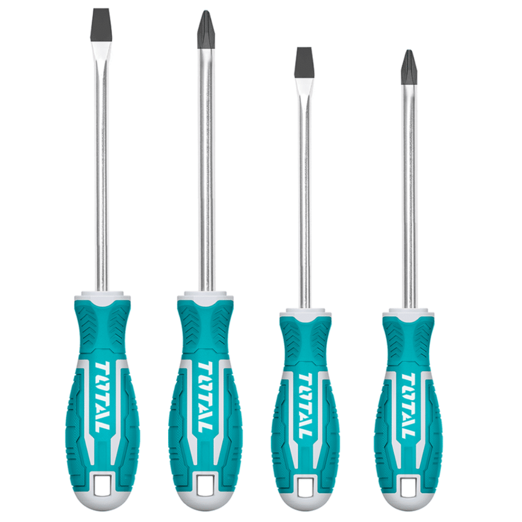 SET DESTORNILLADORES TOTAL THT250604 CRV X4PCS