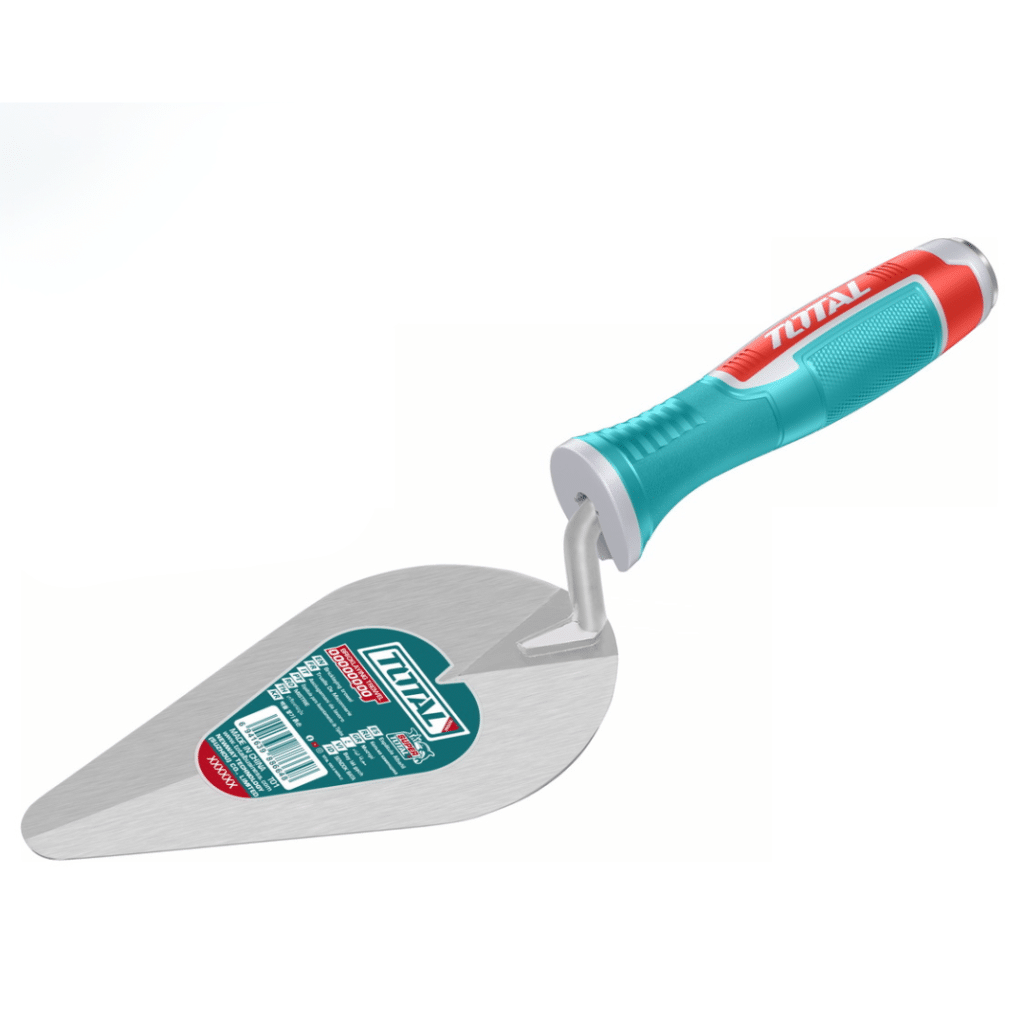 PALETA DE ALBAÑIL TOTAL THT82616 CON MANGO PLASTICO 6″/150 MM.